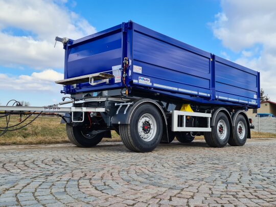 Przyczepy wywrotki z&nbsp;obrotnicą